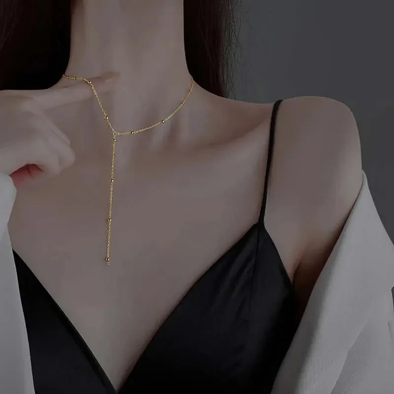 2024 New Luxury Colourful Crystal Zircon Necklace for Women Shiny Rhinestone Long Tassel Choker Bohemian Statement Jewelry Gifts