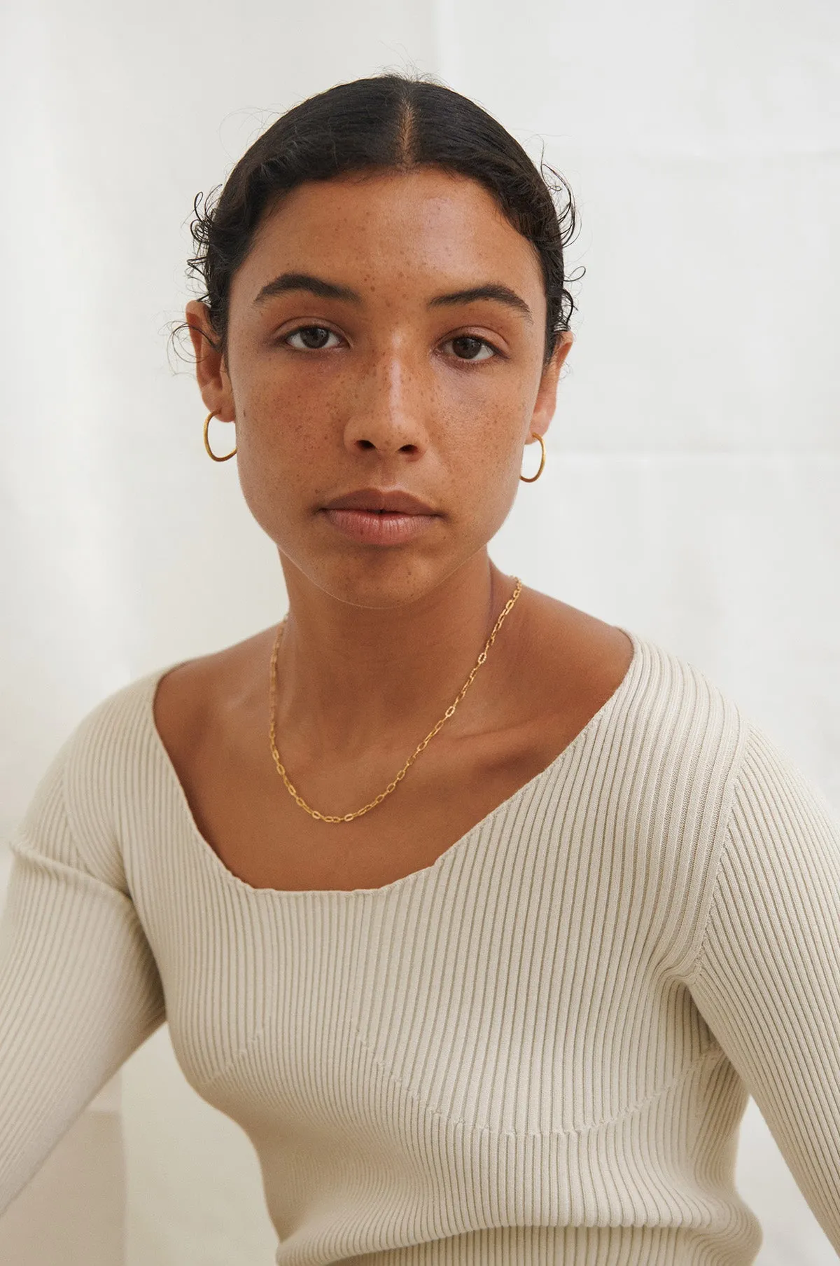 Alba Gold Necklace