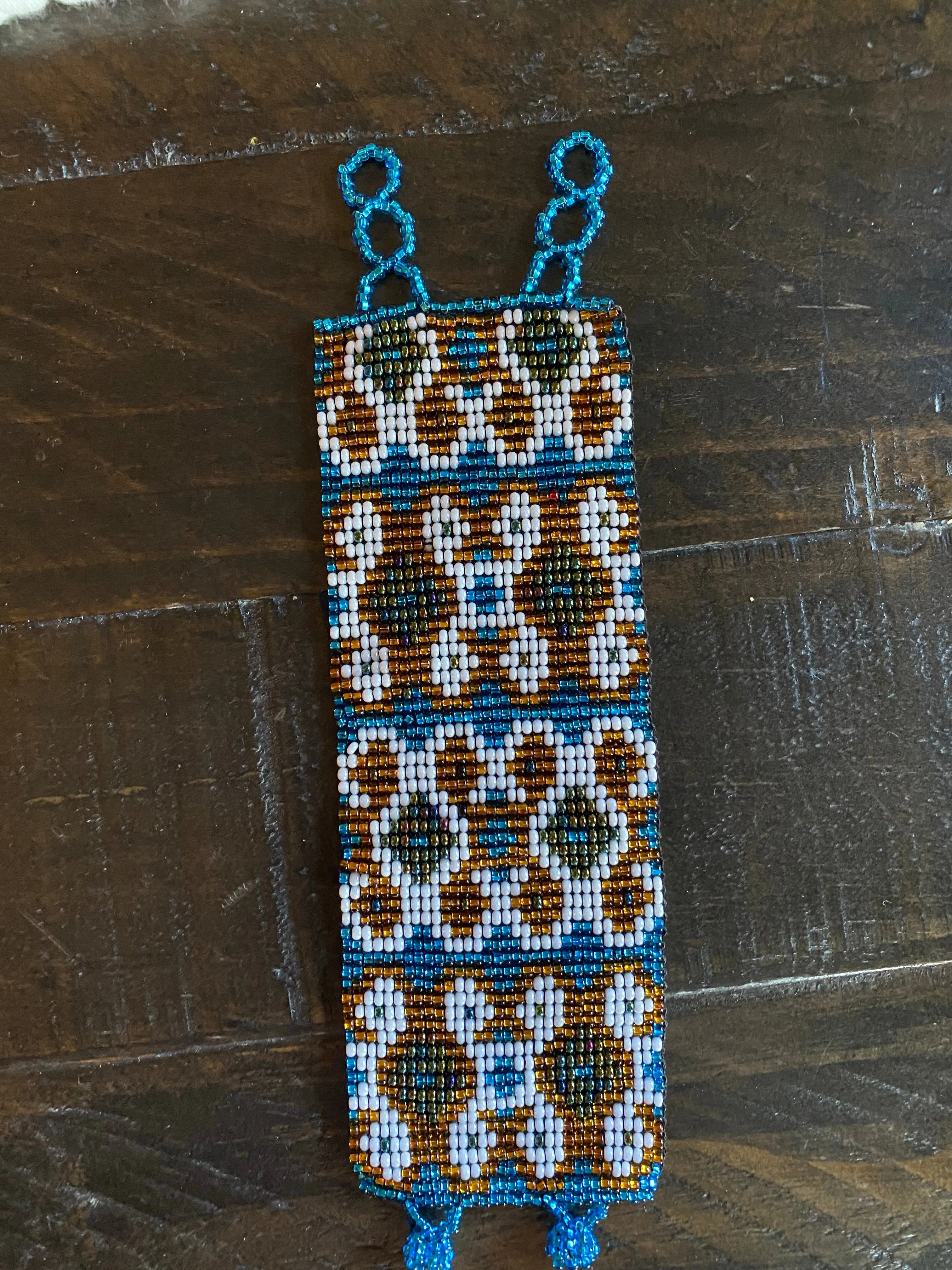 Guatemalan Beaded Cuff Bracelet
