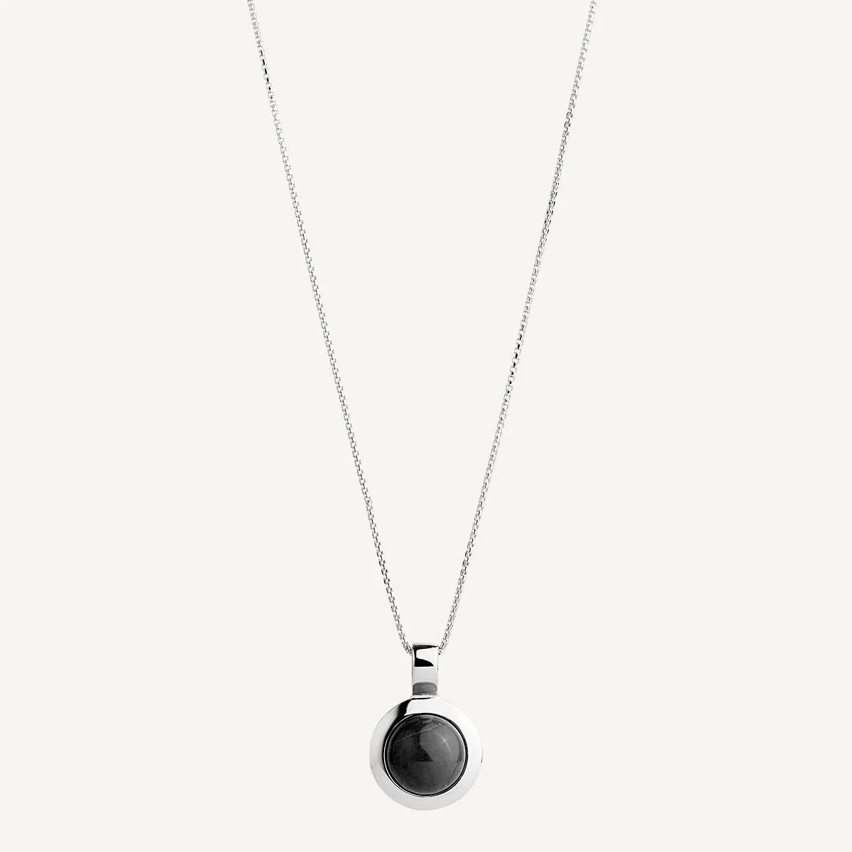 Husk Onyx Small Necklace (45cm ext)