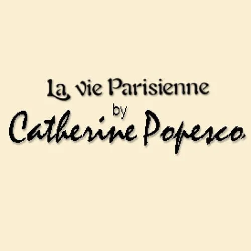 La Vie Parisienne Teardrop Gold Hoop Earrings Shade 9510G Catherine Popesco