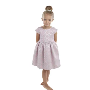 Luna Luna Pink Charmed Jacquard Dress