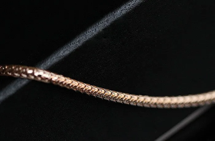 Match-Right Snake Chain Statement Necklace